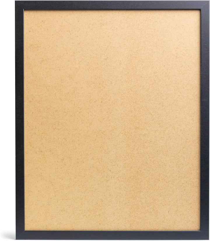 Stallmann Design Bilderrahmen 48x68 cm schwarz Holz mit Acrylglas Rahmen-Breite 20mm Posterrahmen We