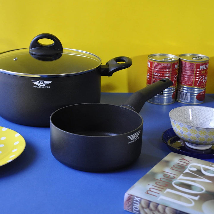 Pintinox Prima Collection Black Grillrost, Aluminium, Induktion, antihaftbeschichtet, 26 x 26 cm