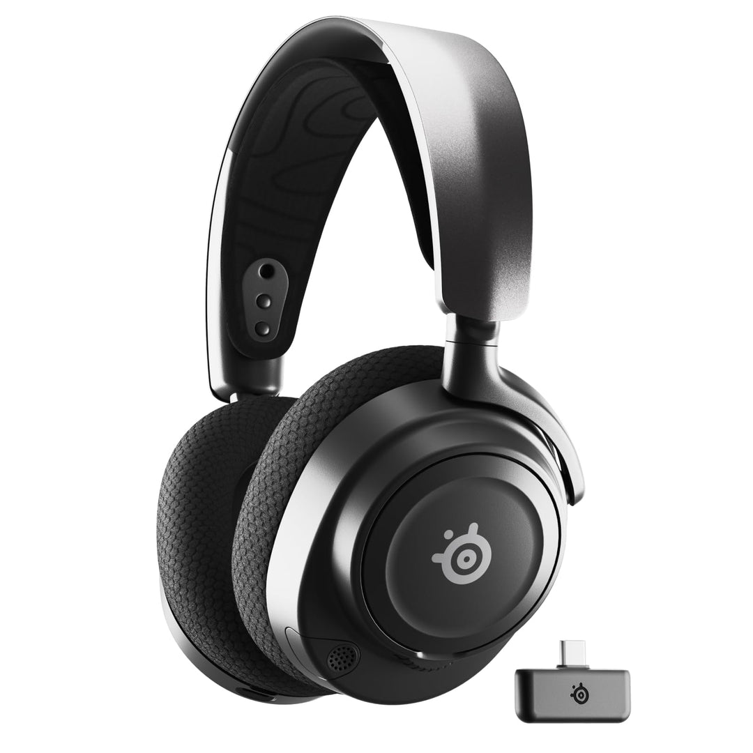 SteelSeries Arctis Nova 7 - Wireless Gaming-Headset mit Multi-System-Kompatibilität – 2,4 GHz- und B
