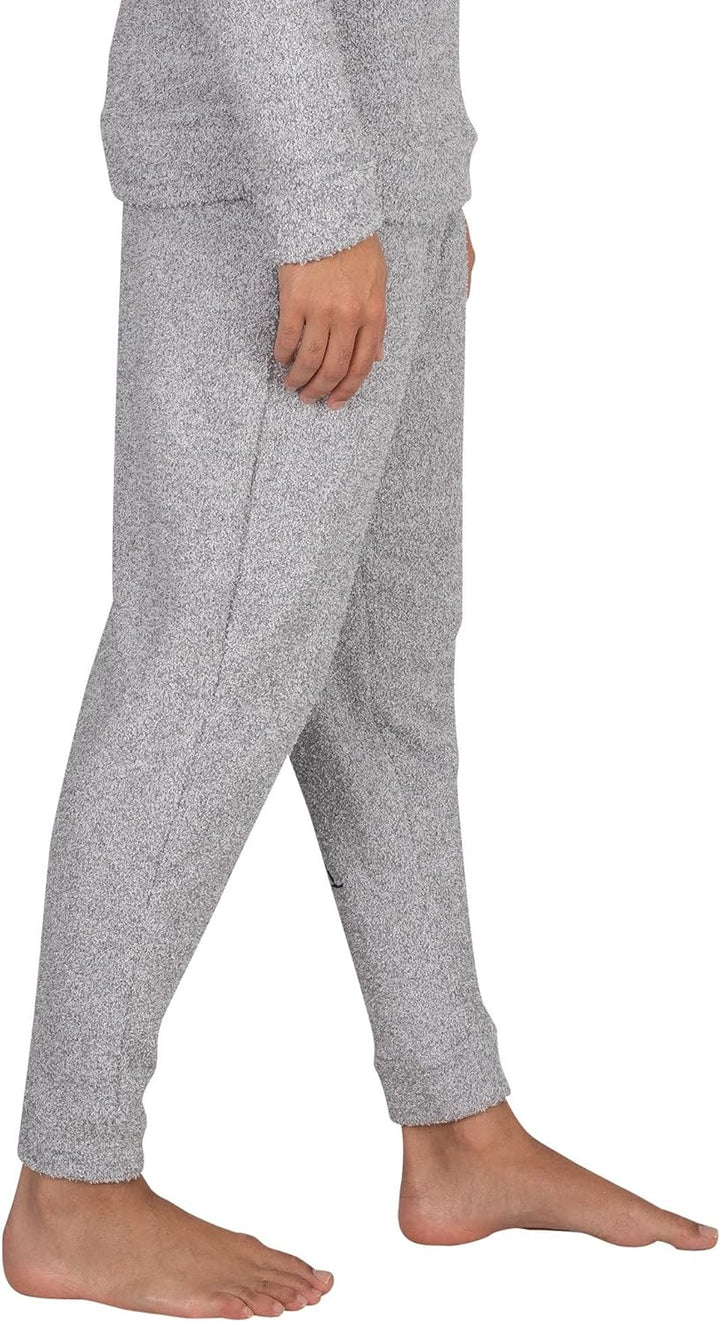 Calvin Klein Herren Lounge Jogginghose aus Plüsch, Grau, L