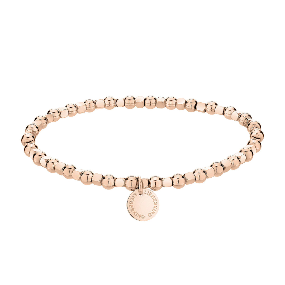 LIEBESKIND Beads-Armband LJ-0597-B-17 IP Roségold, Roségold