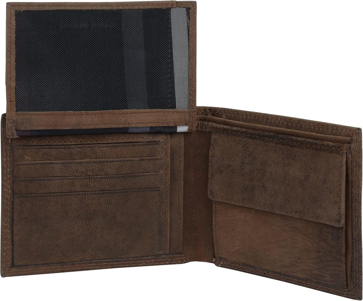 bruno banani Geldbörse Echt Leder braun Herren - 021121, Braun