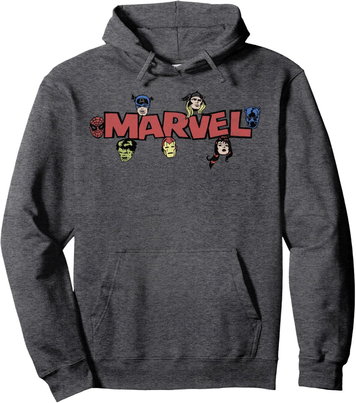 Marvel Avengers Retro Style Logo Pullover Hoodie