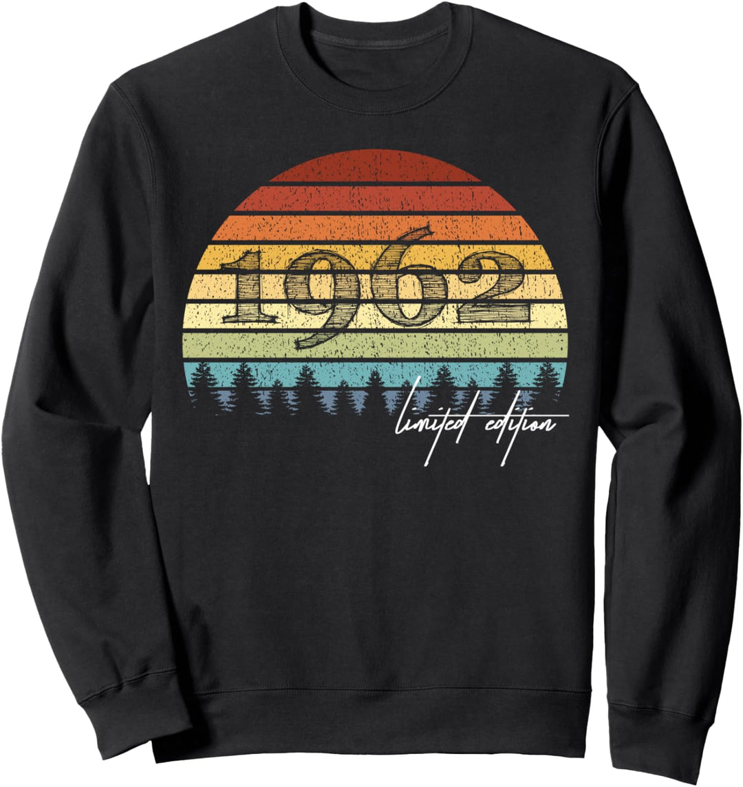 62. Geburtstag Mann Frau 62 Jahre 1962 Deko Lustig Geschen Sweatshirt