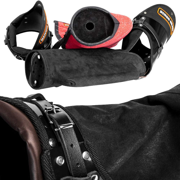 Dingo Gear Schutzarm Helfer Beisswurst Fett Recht Weich für einen Hund Training IGP S00506 Schwarz I