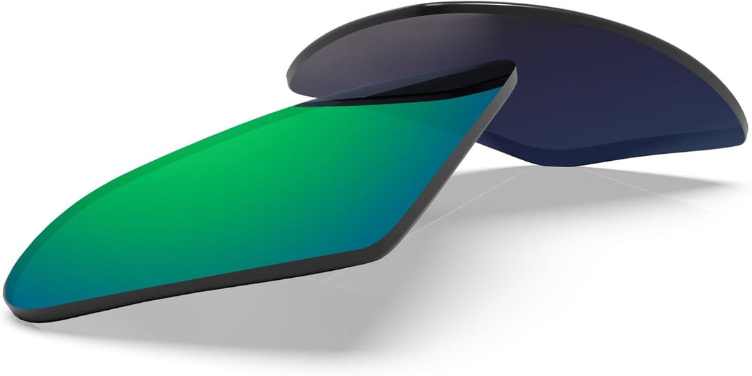 BlazerBuck Anti-salz Polarisierte Ersatzgläser für Oakley Gascan Smaragdgrün Polarisiert - [Polycarb