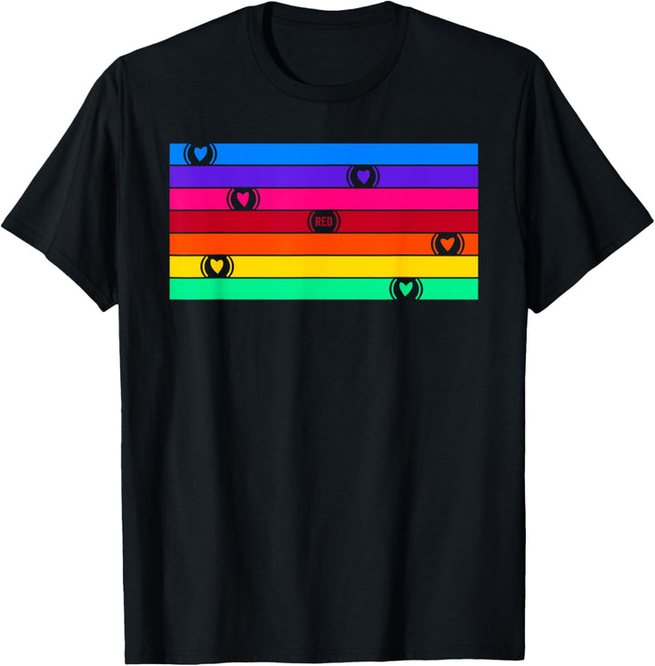 (RED) Originals PRIDE Collection - Rainbow Flag T-Shirt