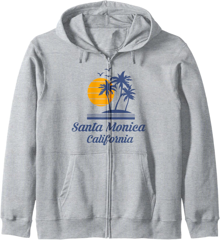 Santa Monica Beach California CA City Kapuzenjacke