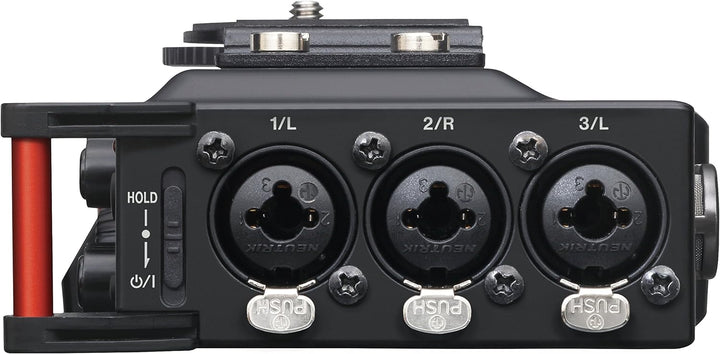 Tascam DR-70D – 4-Kanal-Audiorecorder für DSLR-Kameras Single, Single