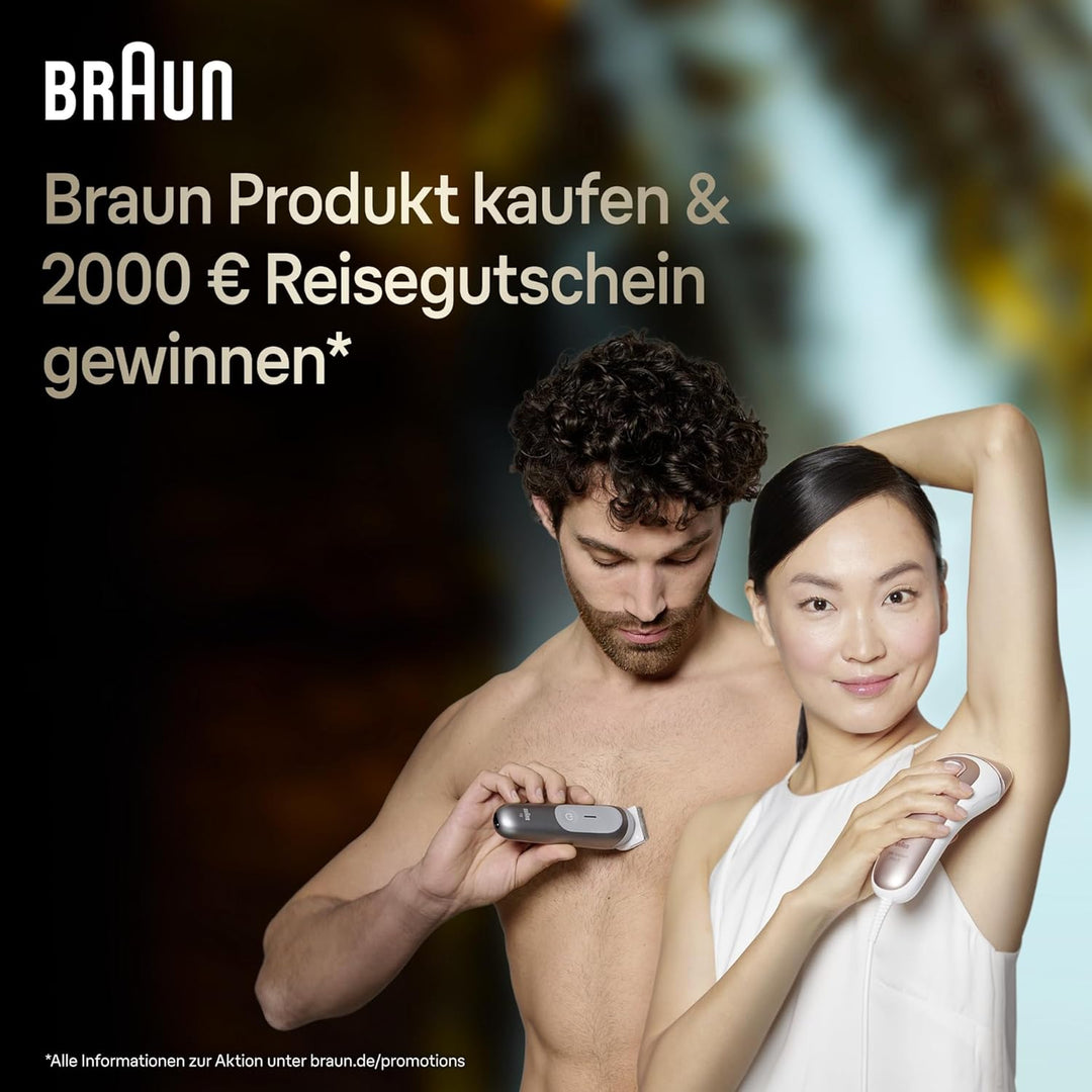 Braun Series 8 Rasierer Herren mit 4+1 Scherkopf, Elektrorasierer, Präzisions-Langhaarschneider, Rei