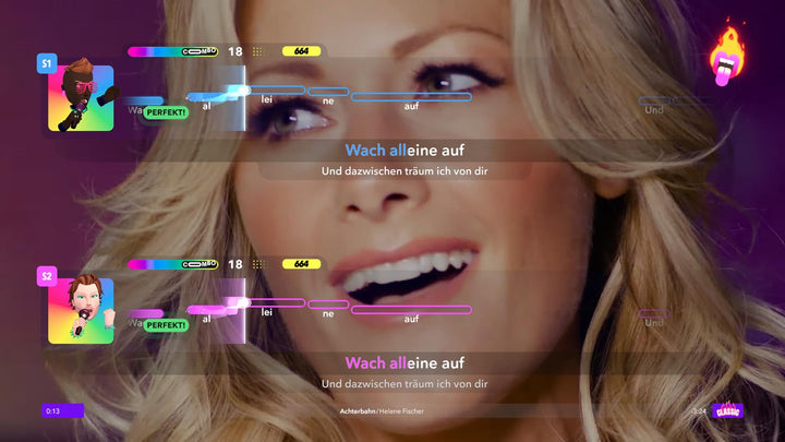 Let's Sing 2025 German Version (+ 2 Mics) (Nintendo Switch) (AT-PEGI) Nintendo Switch Spiel + 2 Mikr