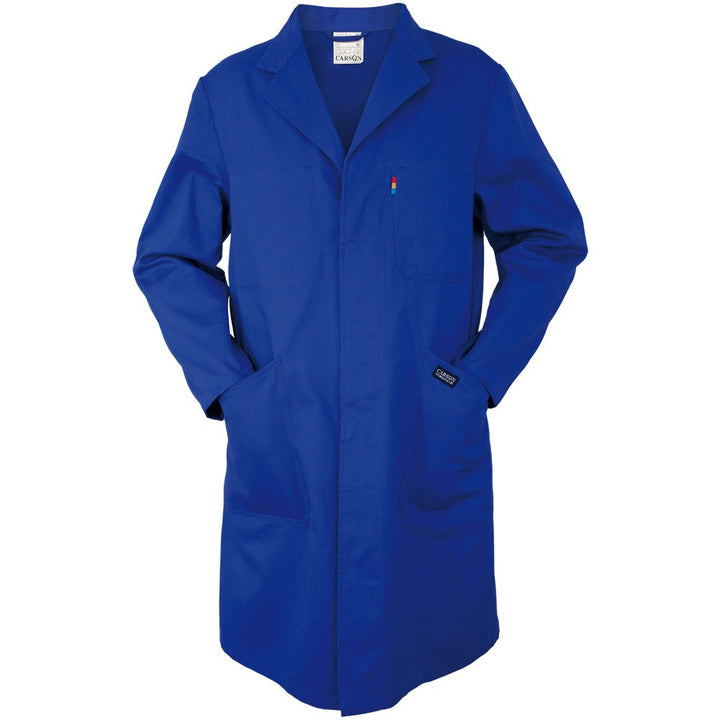 Carson Classic Workwear Carson Arbeitsmantel aus Reiner Baumwolle, 1 Stück, 48, royal, KTH741,A 48 R