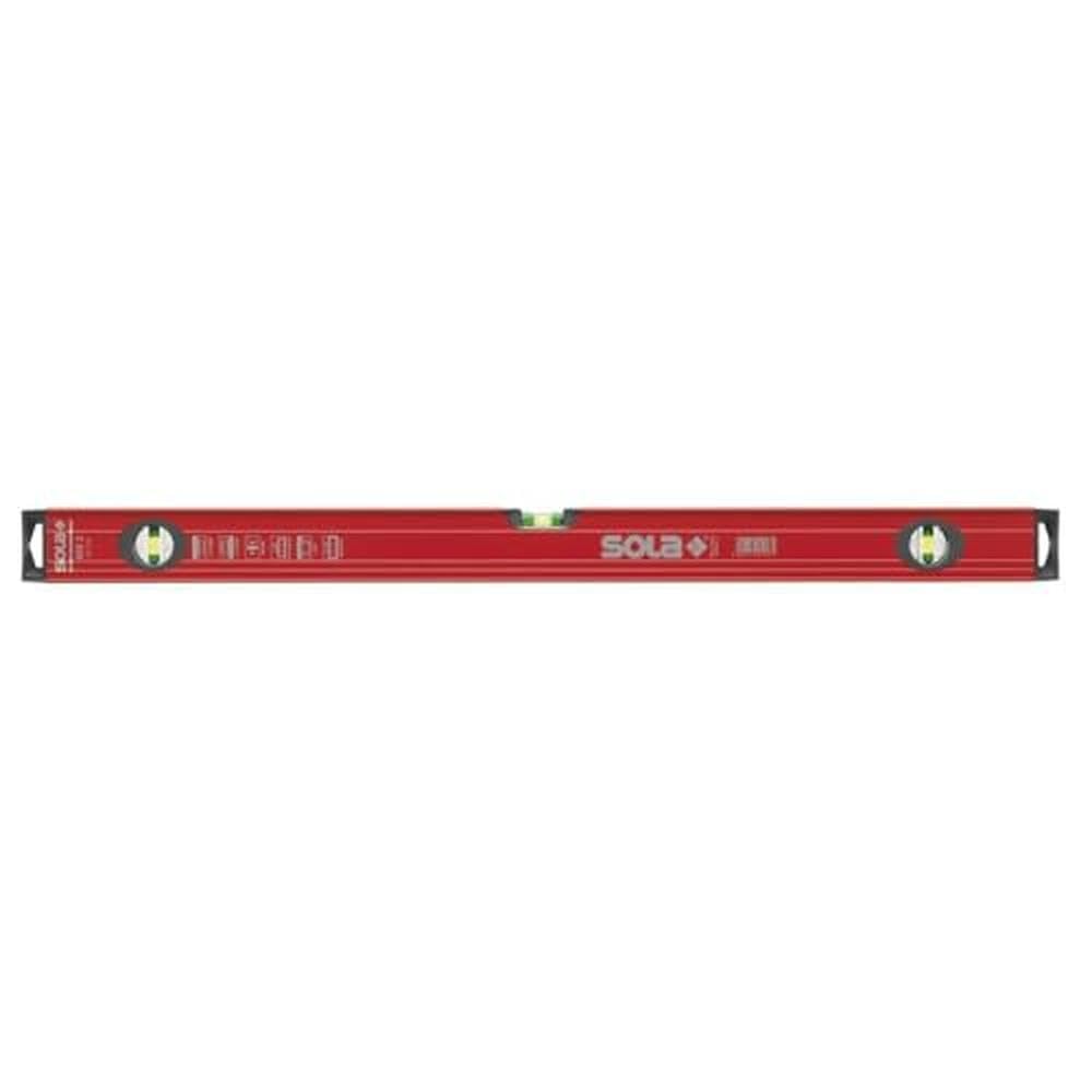Sola 1214801 Alu-Wasserwaage"Red 3 60" cm in rot 600 mm, 600 mm