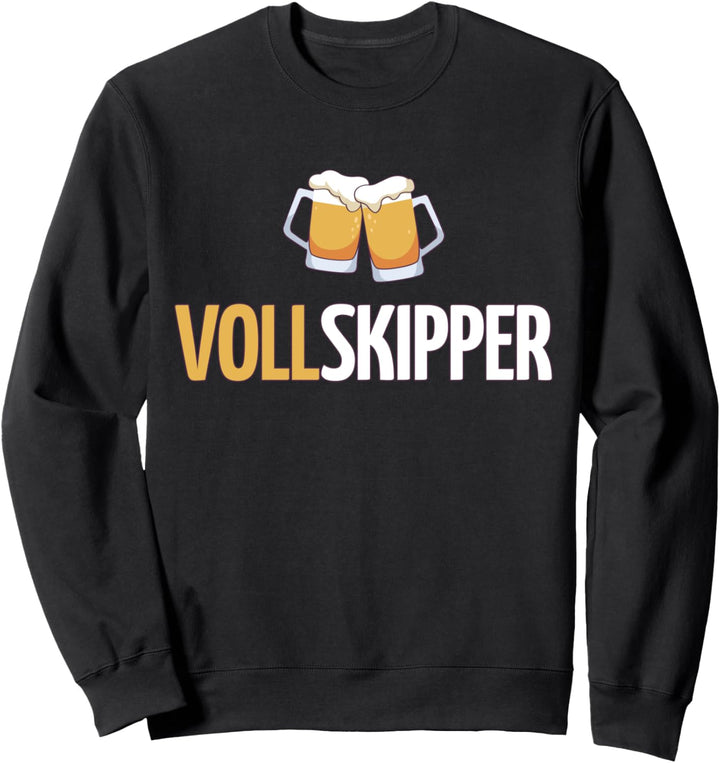 Voll-Skipper Segelboot Segeltörn Skipper Sweatshirt