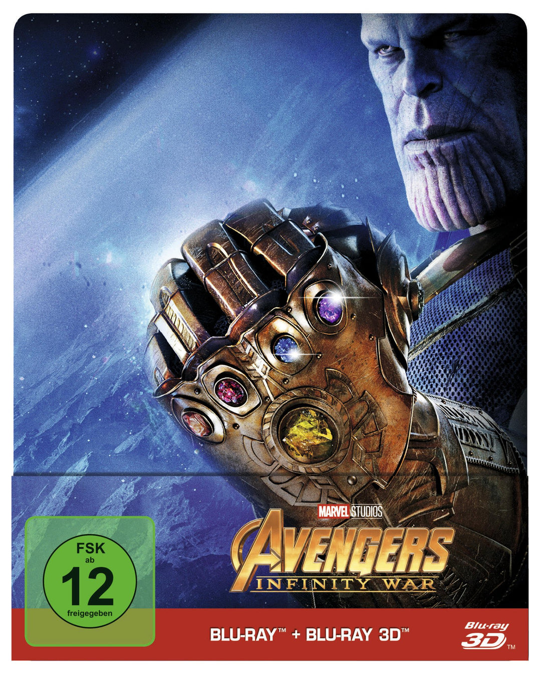 Avengers: Infinity War Steelbook - 3D + 2D [3D Blu-ray] [Limited Edition], 3D