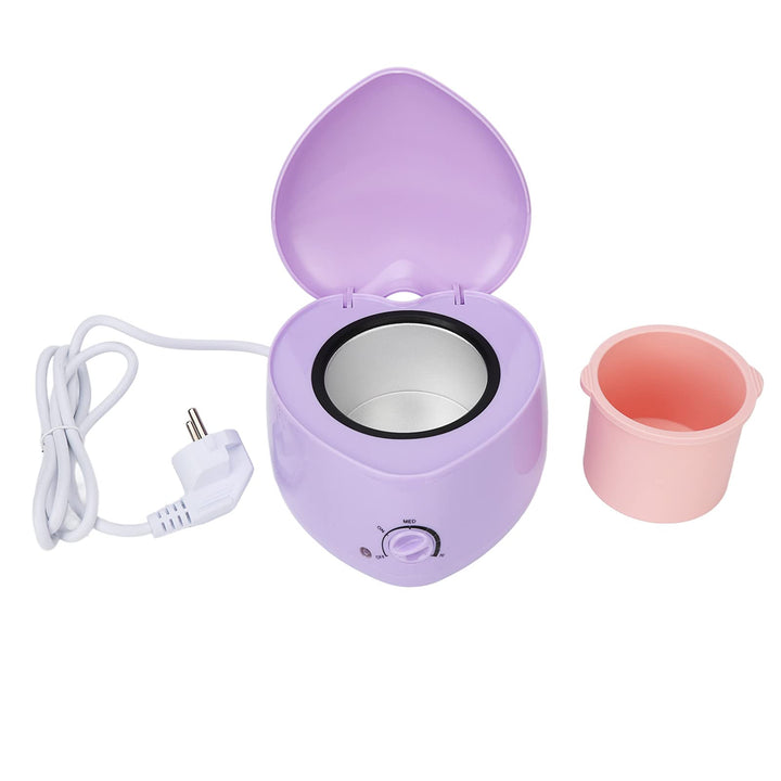 Mini Wachswärmer, Professional elektrischer Wachserhitzer, Haarentfernung Hot Wax Warmers mit Abnehm
