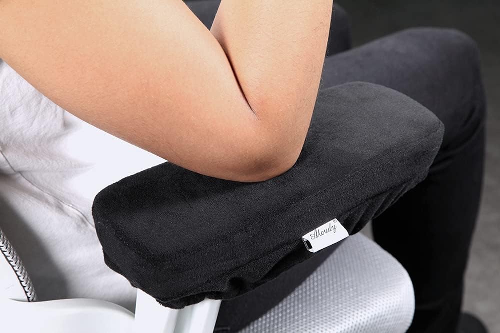 Aloudy Ergonomische Armlehnenpolster aus Memory-Schaum für Bürostühle, Bequeme Armlehnenbezüge für G