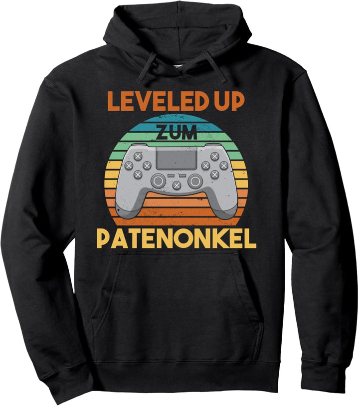 Zocker Gamer Gaming Zocken Onkel Patenonkel Pullover Hoodie