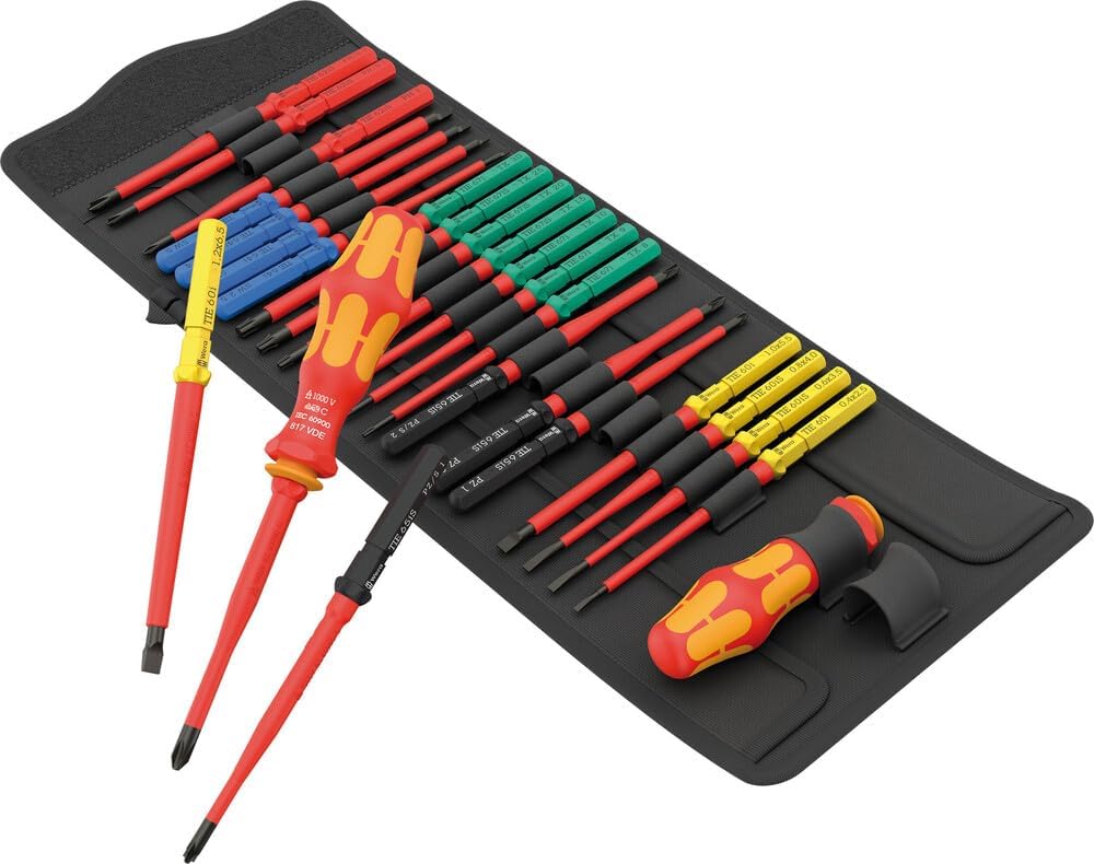 Wera 05006617001 Kraftform Kompakt VDE Big Pack 1, 26-teilig & 05134000001 Kraftform Micro Big Pack