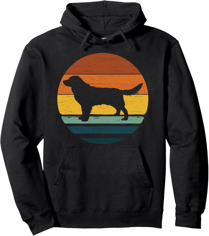 Deutscher Wachtelhund Vintage Retro Mama Papa Hund Geschenk Pullover Hoodie