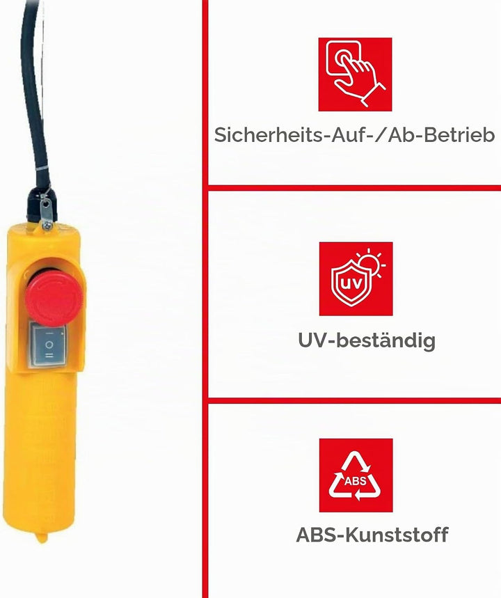 PEREL - WEHTELE  – Fernbedienung für Elektrischer Seilzug Weh (Insel) Serie 147480
