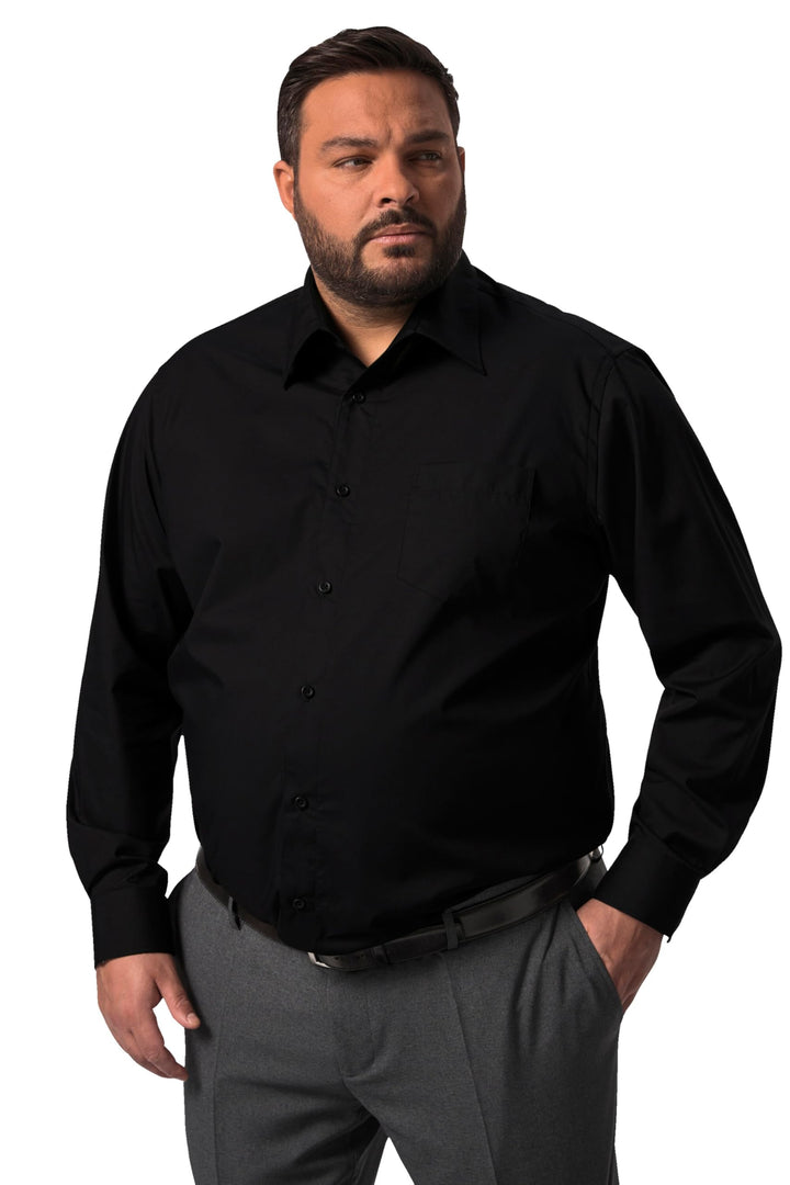 Men Plus Herren grosse Grössen Übergrössen Menswear L-8XL Businesshemd, Langarm, Easy Care, Vario-Kr