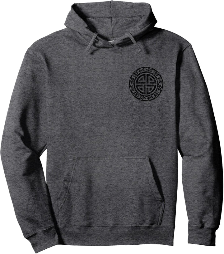 Vintage Schutzsymbol Schildknoten Keltisch Wikinger Nordisch Pullover Hoodie