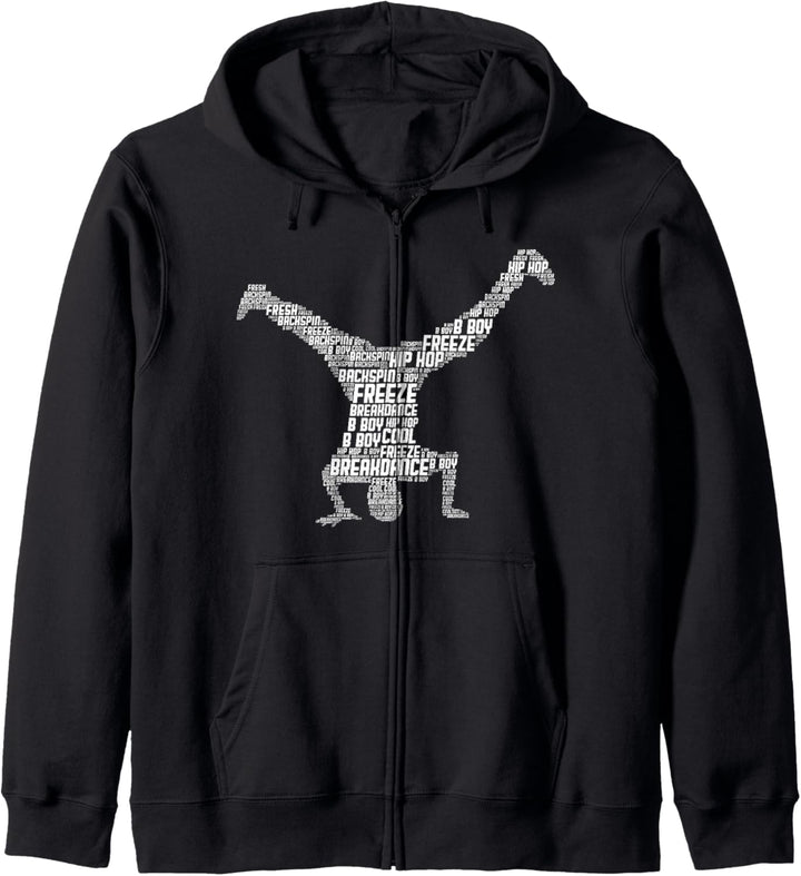 Breakdance Breakdancer Breakdancing Kinder & Jungen Kapuzenjacke