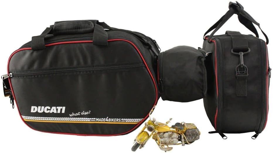 made4bikers Promotion-Bag: Bedruckte Koffer Innentaschen passend für Ducati Multistrada 1200 ab 2015