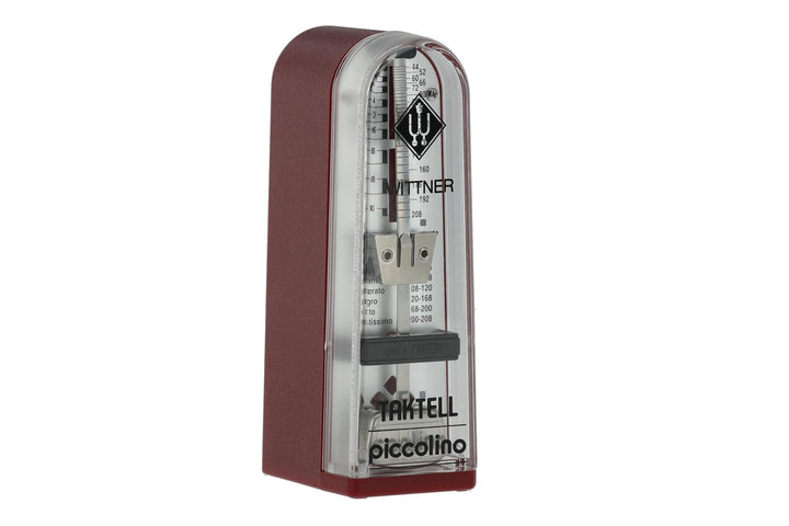 Wittner Metronom 890141 Kunststoffgehäuse ohne Glocke Taktell Piccolino rubinrot, rubinrot