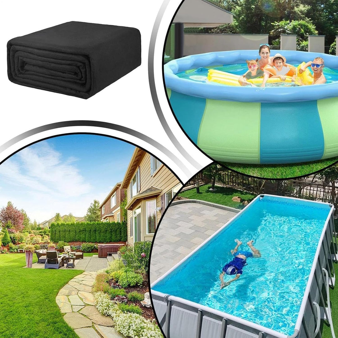 Generisch Pool Unterlage Rund, Pool Bodenplane Runden, Runde Poolmatte, Pools Bodenmatte, Stichfeste