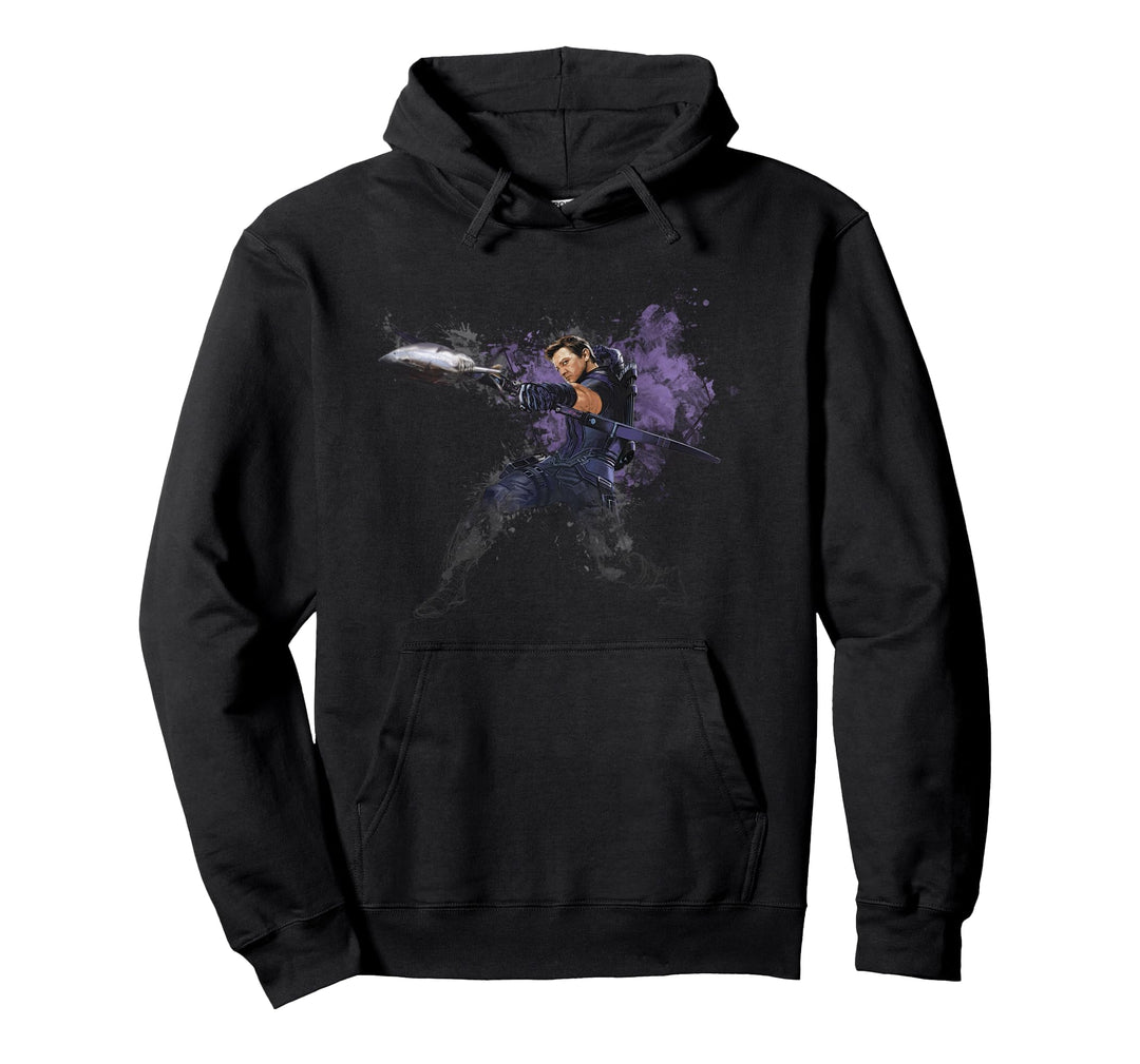Marvel Avengers Hawkeye Sketch Pullover Hoodie