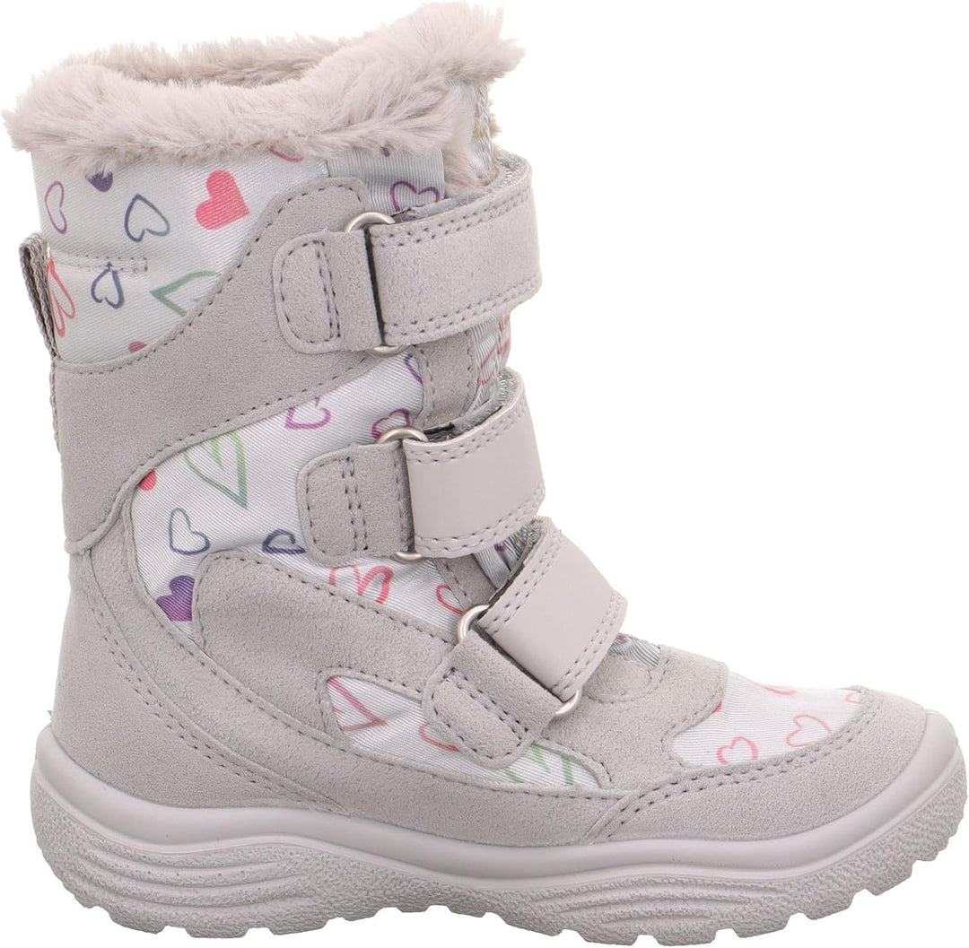 Superfit CRYSTAL Stiefel Gore-Tex 1-009091 Mädchen 25 EU Hellgrau 2510, 25 EU Hellgrau 2510