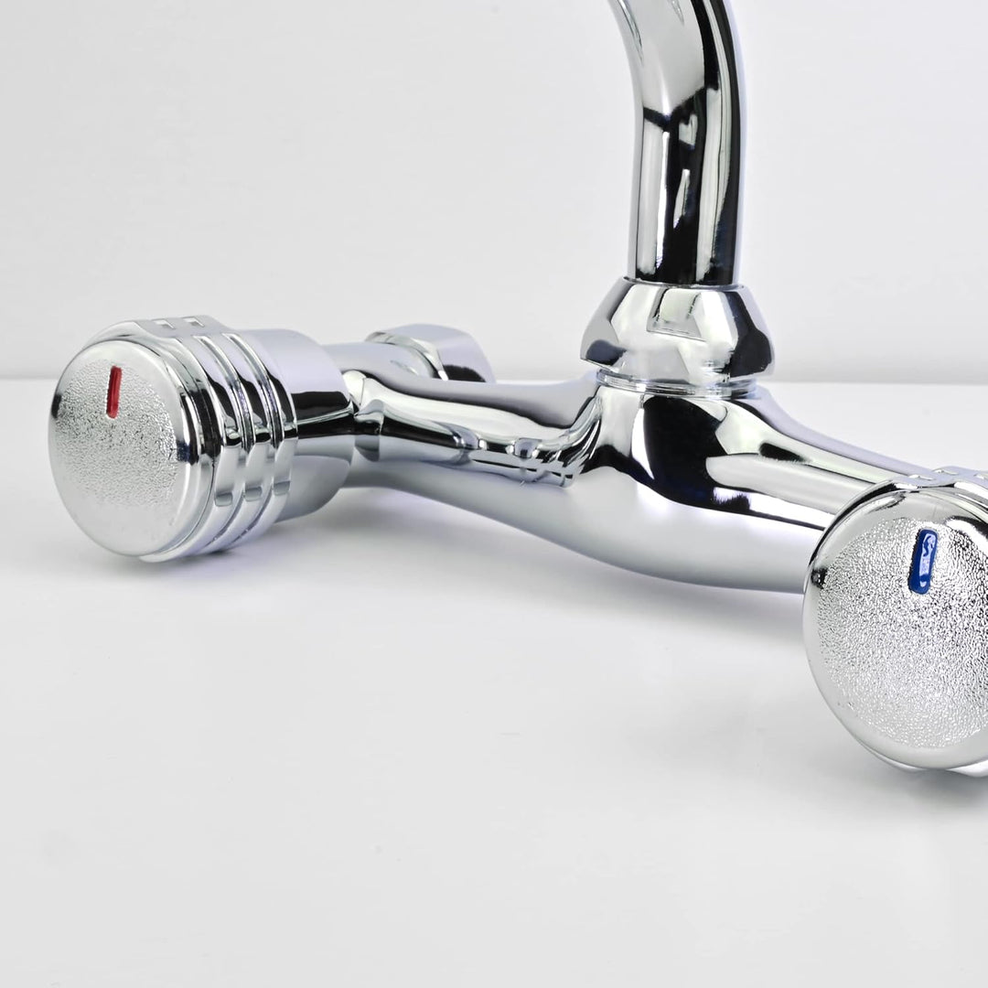 Mprofi MT® Küchenarmatur-Wasserhahn Küche-Armatur Küche-Wandarmatur-Spültischarmatur Küche-Wand Spül