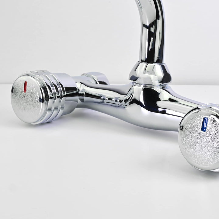 Mprofi MT® Küchenarmatur-Wasserhahn Küche-Armatur Küche-Wandarmatur-Spültischarmatur Küche-Wand Spül