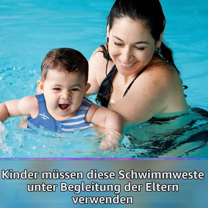 PROTAURI Kinder Schwimmerjacke - Jungen Mädchen Neopren Schwimmen Jacke Kleinkind Schwimmen Lernen B