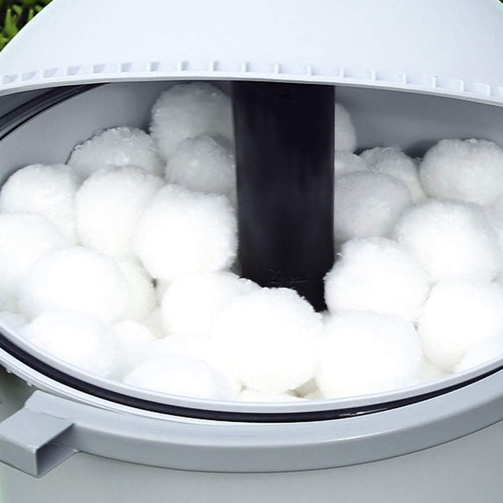 Monzana Filterbälle 1400g ersetzen 50kg Filtersand für Pool Schwimmbad Aquarium Teich Sandfilteranla
