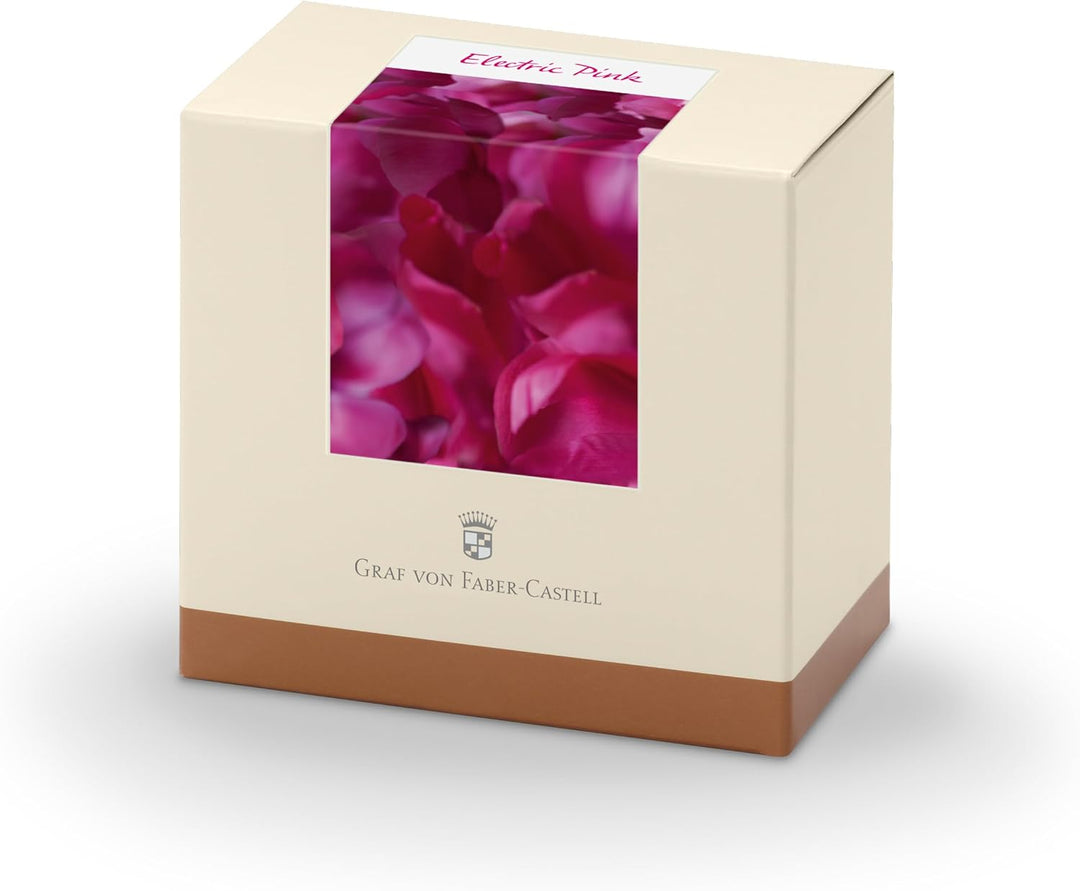 Graf von Faber-Castell 141014 Tintenglas, 75 ml rosa, rosa