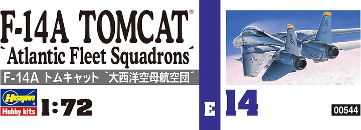 Hasegawa 1:72 - (00544) F-14A Tomcat (Atlantic F.S.) - H-E14