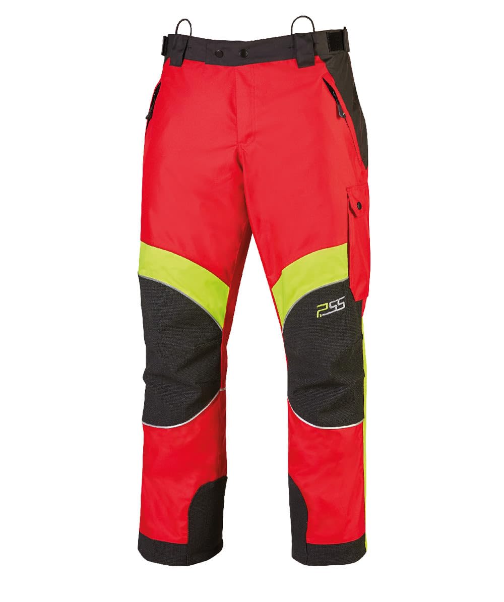 PSS Regenhose wasserdicht/Outdoorhose X-Treme Rain Rot/Gelb L Rot/Gelb, L Rot/Gelb