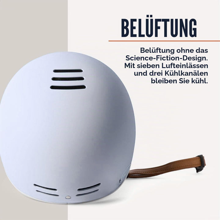 Thousand Heritage Fahrradhelm Erwachsene – Unisex, belüfteter Fahrradhelm mit PopLock Diebstahlschut