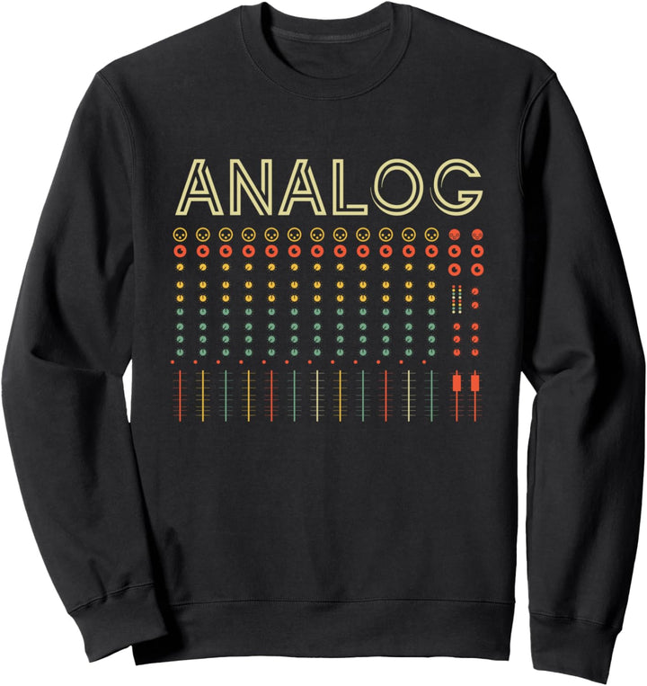 Retro Modular Synthesizer Analog Music Synth Sweatshirt