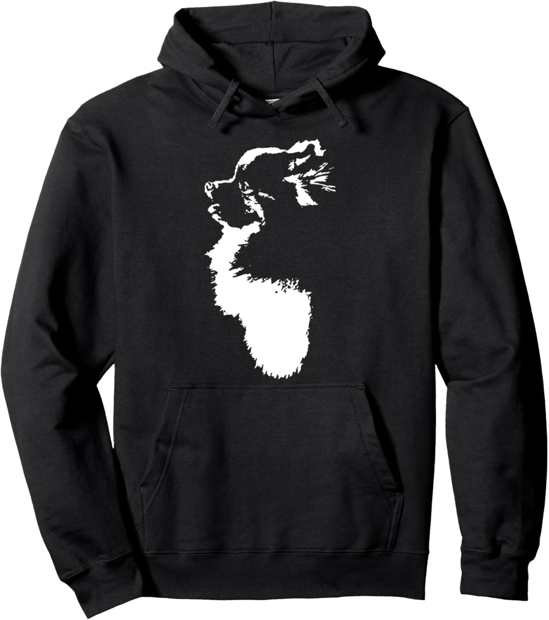 Zwergspitz Pomeranian Hundebesitzer Hundehalter Hunde Pullover Hoodie