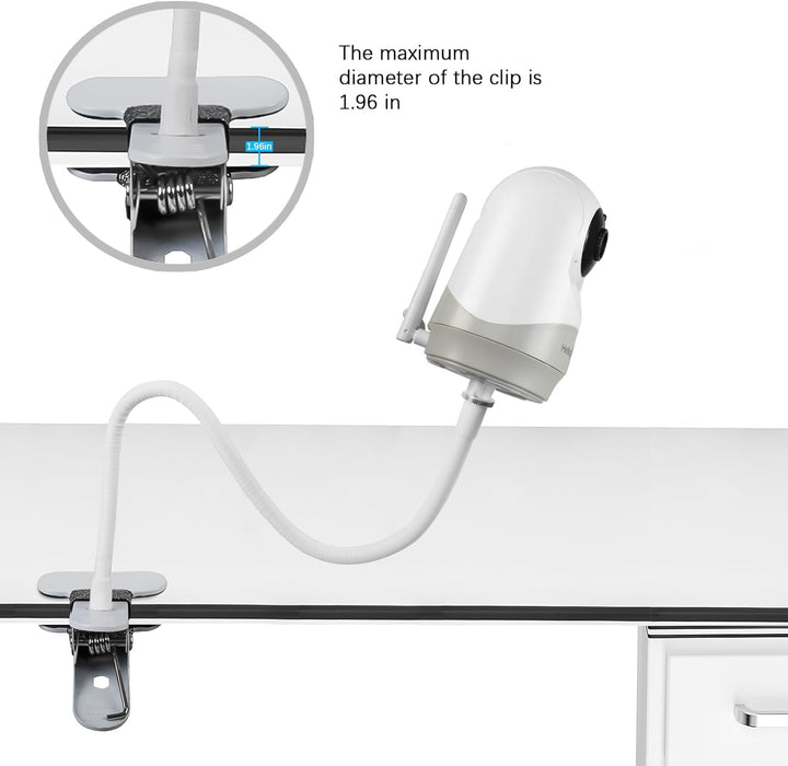 Babyphone Halterung für HelloBaby HB40 / HB65 / HB66 / HB248, Flexible Baby Kamera Holder für VTimes