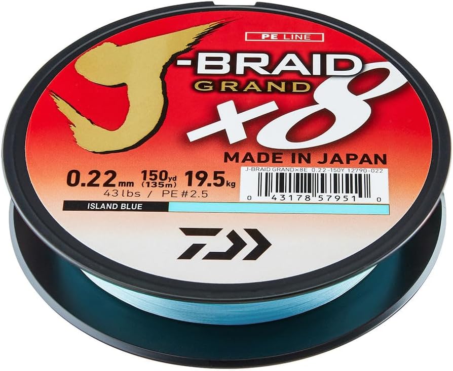 Daiwa J-Braid Grand X8E 0.16mm-270m IB