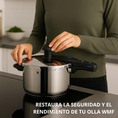 3-in-1 Ersatzteile-Set – Kompatibel mit WMF Schnellkochtopf Perfect &amp; Perfect Plus (22 cm) – Dichtun