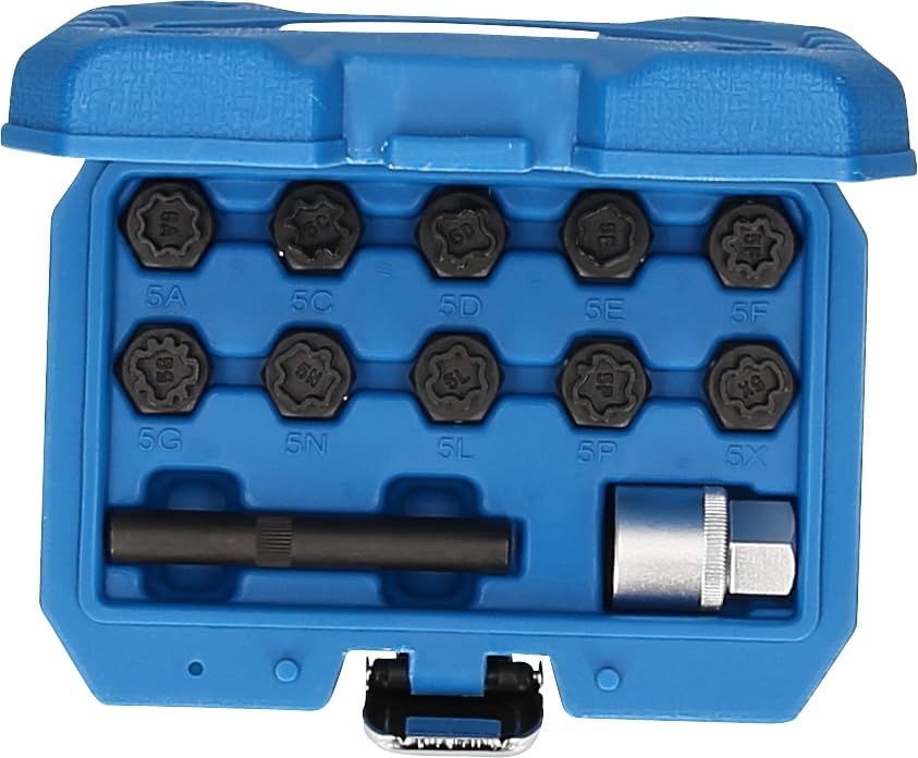 BRILLIANT TOOLS BT691210 Felgenschloss-Sortiment | für Mercedes 12-tlg. [Powered by KS TOOLS]