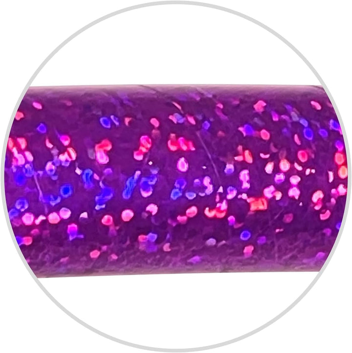 hoopomania Kinder Hula Hoop, Glitter Farben, Ø60/70/80cm Ø70cm Violett, Ø70cm Violett