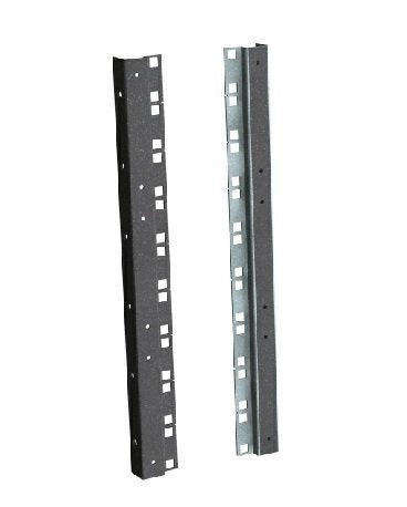 Rack Magic - 21HE Rack Profile Satz Schwarz für 19" Selbstbau Racks
