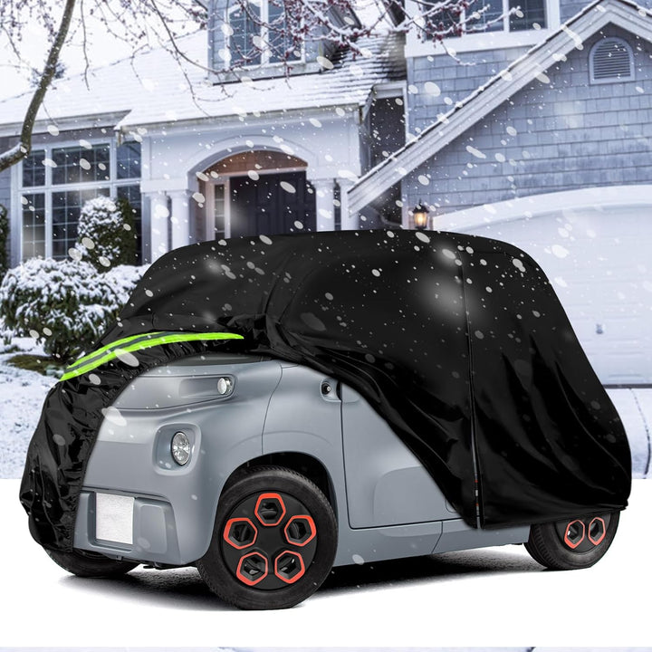 Vollgarage Autoabdeckung Ersatz für Citroen Ami/Rocks-e/Electric/FIAT Topolino 2020-2024, Auto Abdec